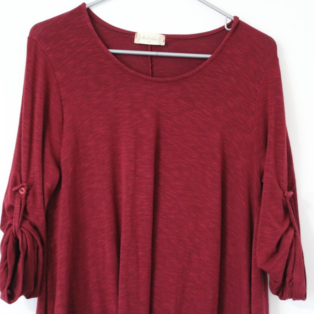 Burgundy Dress